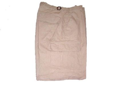 Bermudas BDU coton beige